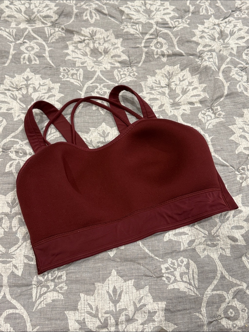 lululemon athletica Deep Burgundy Like A Cloud Bra - Picture 4 of 4